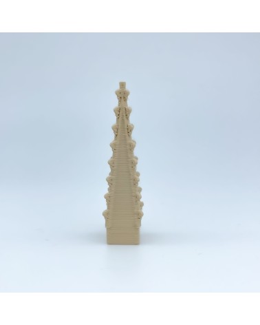 Detaillierter Pyramiden-Pinnacle | MODEUP NG Burgen | Kunststoffblöcke Spielzeug