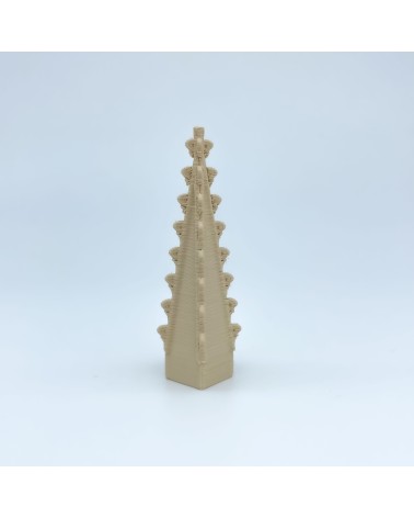 Detaillierter Pyramiden-Pinnacle | MODEUP NG Burgen | Kunststoffblöcke Spielzeug