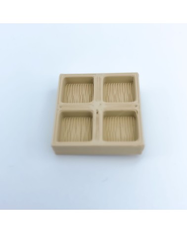 2x2 slab with 1-point lace | Mockup NG Castles | Plastic blocks toy