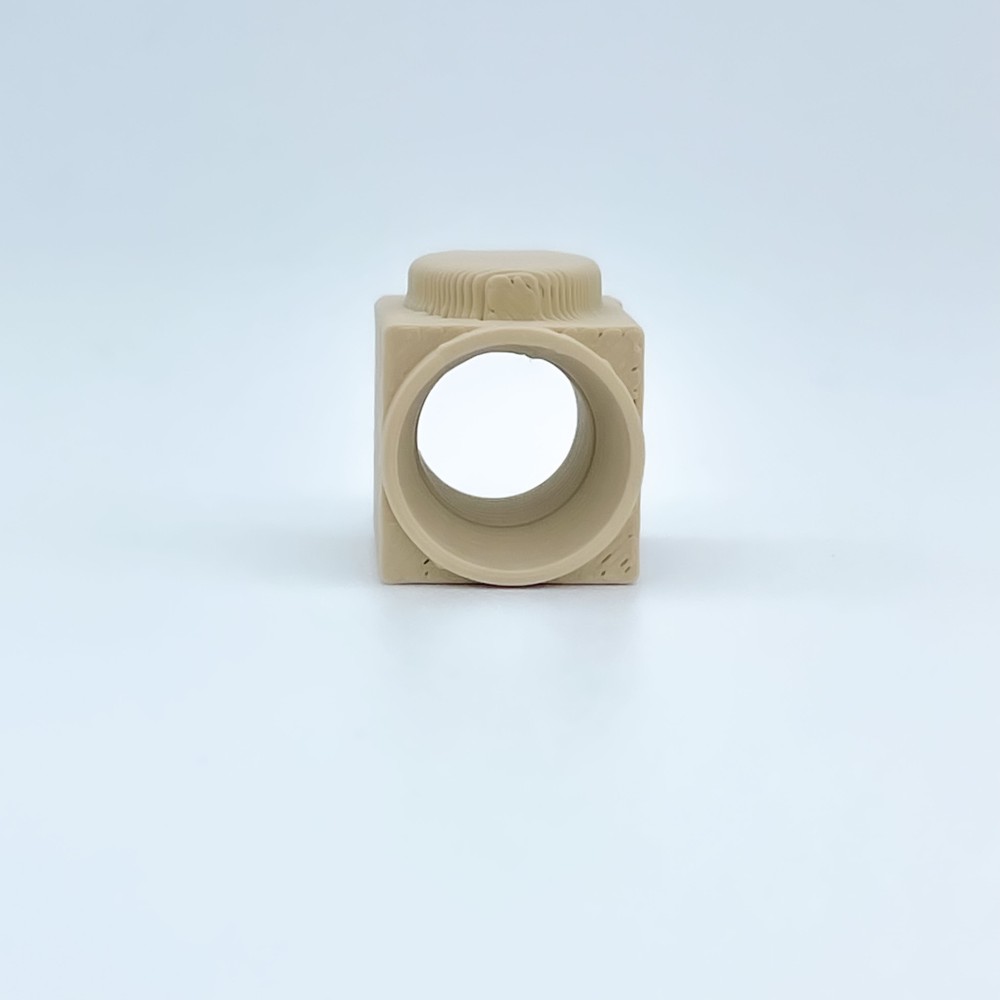 Icona 1x1 Tipo D | Mockup NG Castelli | Giocattolo di blocchi di plastica
