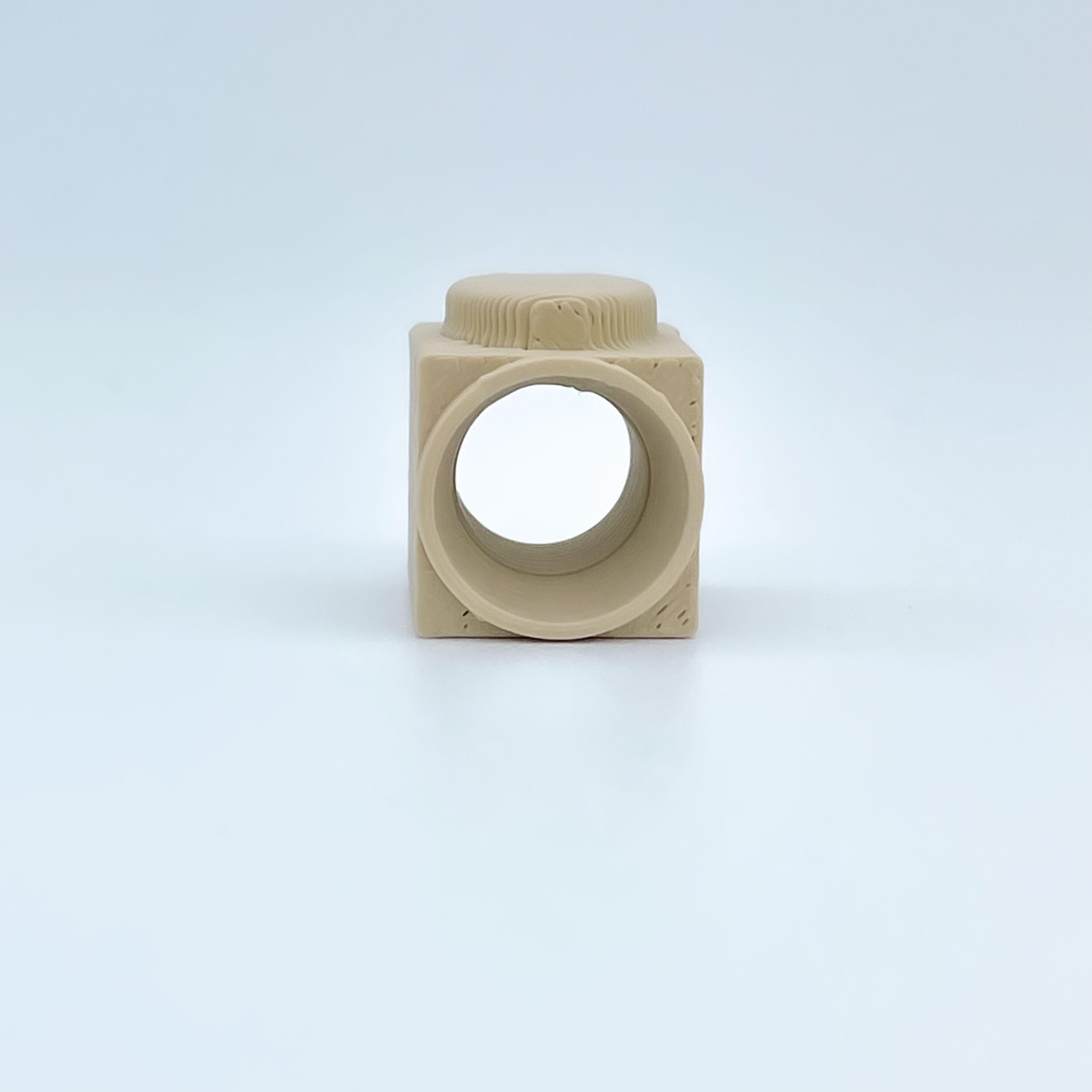 Icona 1x1 Tipo D | Mockup NG Castelli | Giocattolo di blocchi di plastica