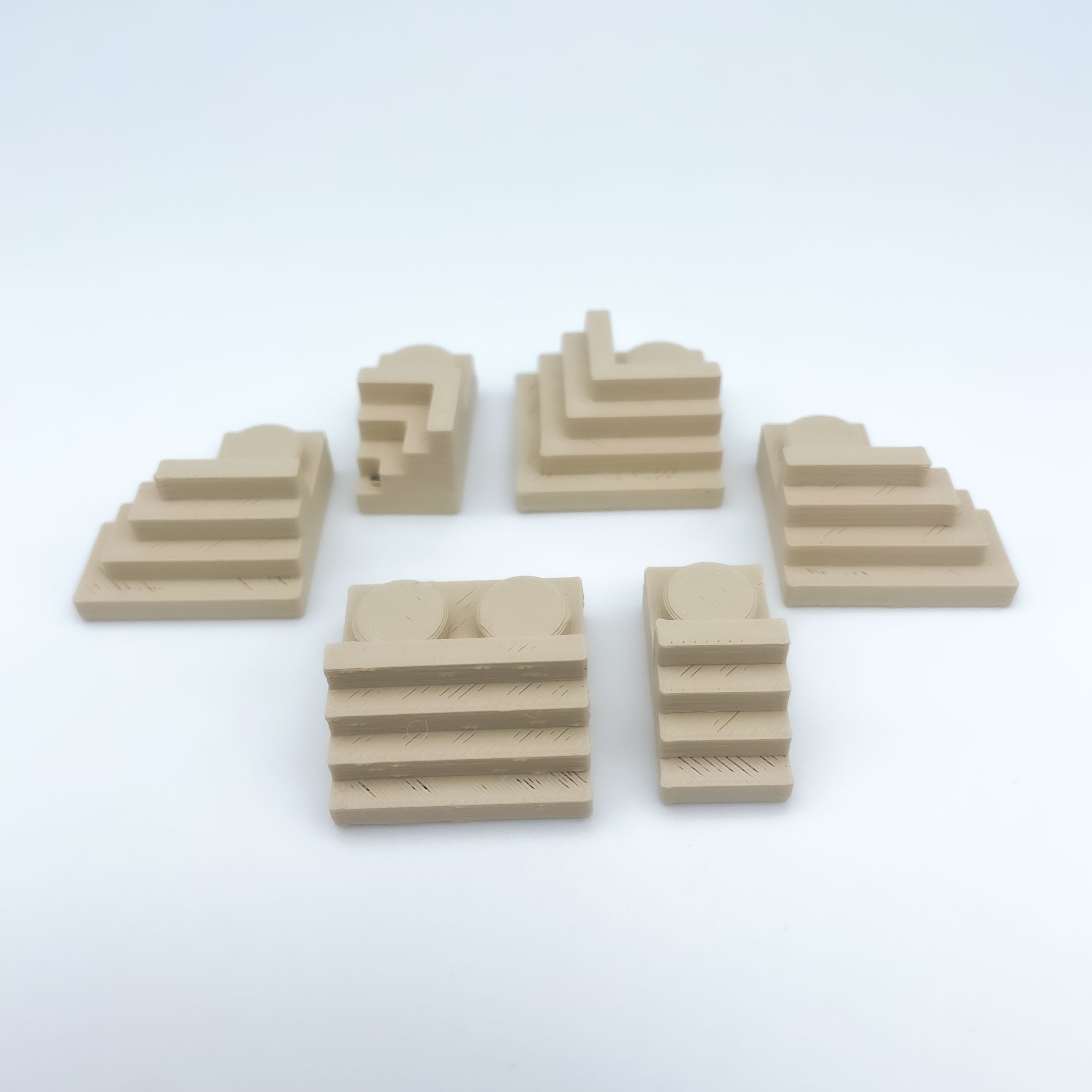 Mini-Treppe | MODEUP NG Burgen | Kunststoffblöcke Spielzeug