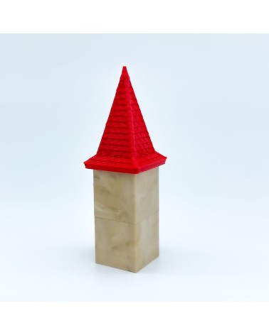 Toit pyramidal sans fenêtre | Concevoir et construire des bâtiments illimités