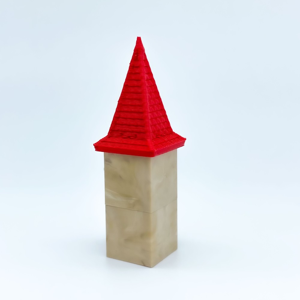 Toit pyramidal sans fenêtre | Concevoir et construire des bâtiments illimités