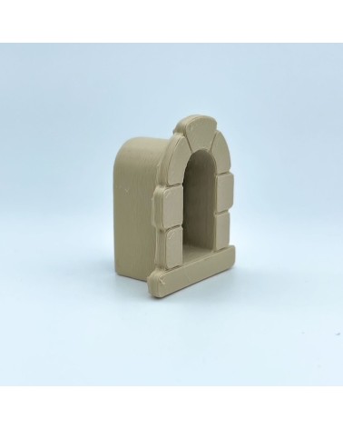 Fenêtre classique romane pour arc ng | Maquette NG Castles | Blocs en plastique jouet