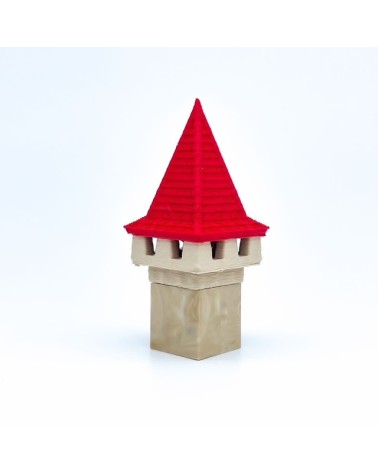 Square Almena with pyramidal roof | Design and build unlimited buildings