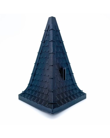 Pyramidal roof with window | Design and build unlimited buildings