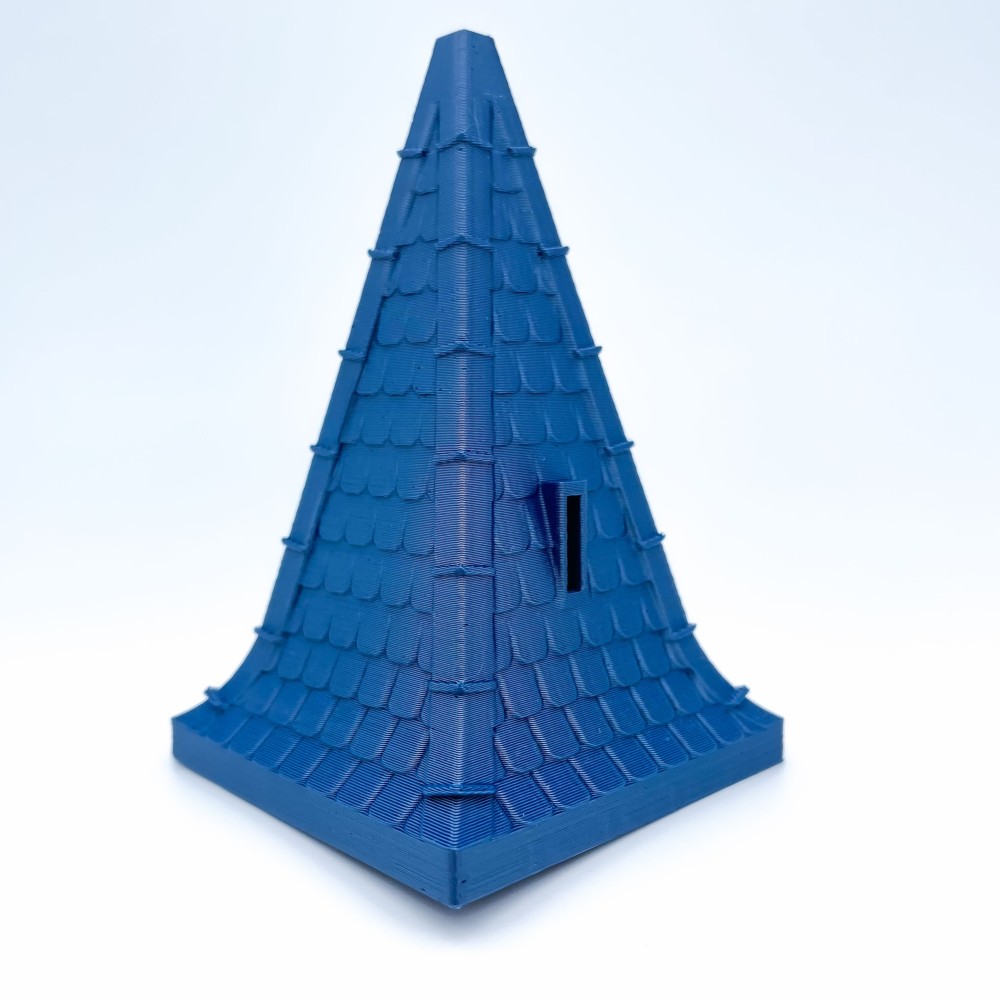 Toit pyramidal avec fenêtre | Concevoir et construire des bâtiments illimités