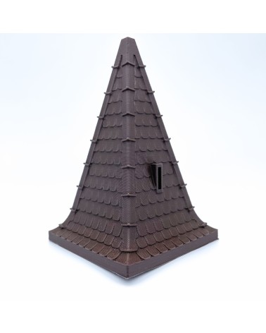 Pyramidendach mit Fenster | Entwerfen und bauen Sie unbegrenzte Gebäude