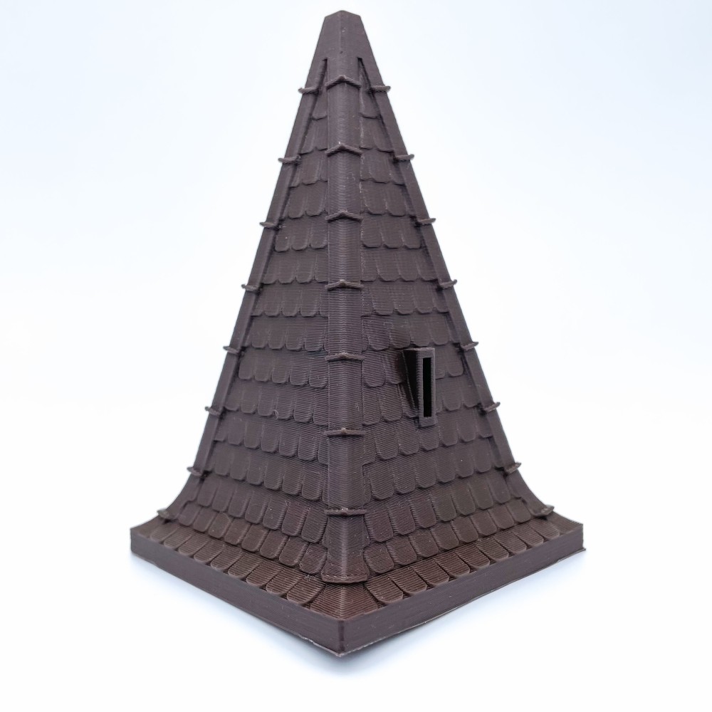 Pyramidendach mit Fenster | Entwerfen und bauen Sie unbegrenzte Gebäude