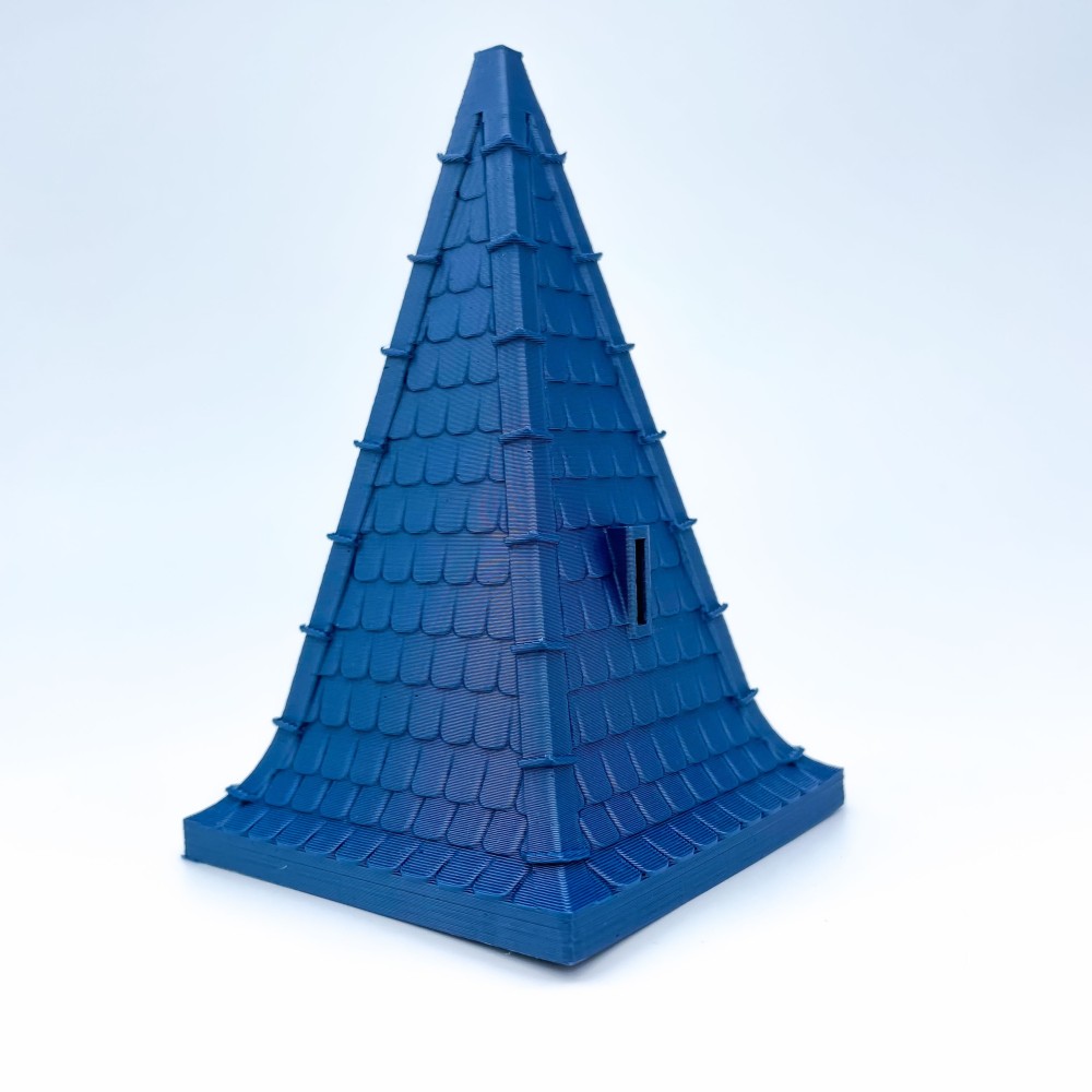 Tetto piramidale con finestra | Progettare e costruire edifici illimitati