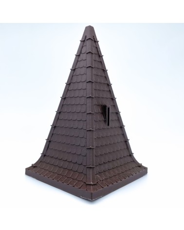Toit pyramidal avec fenêtre | Concevoir et construire des bâtiments illimités