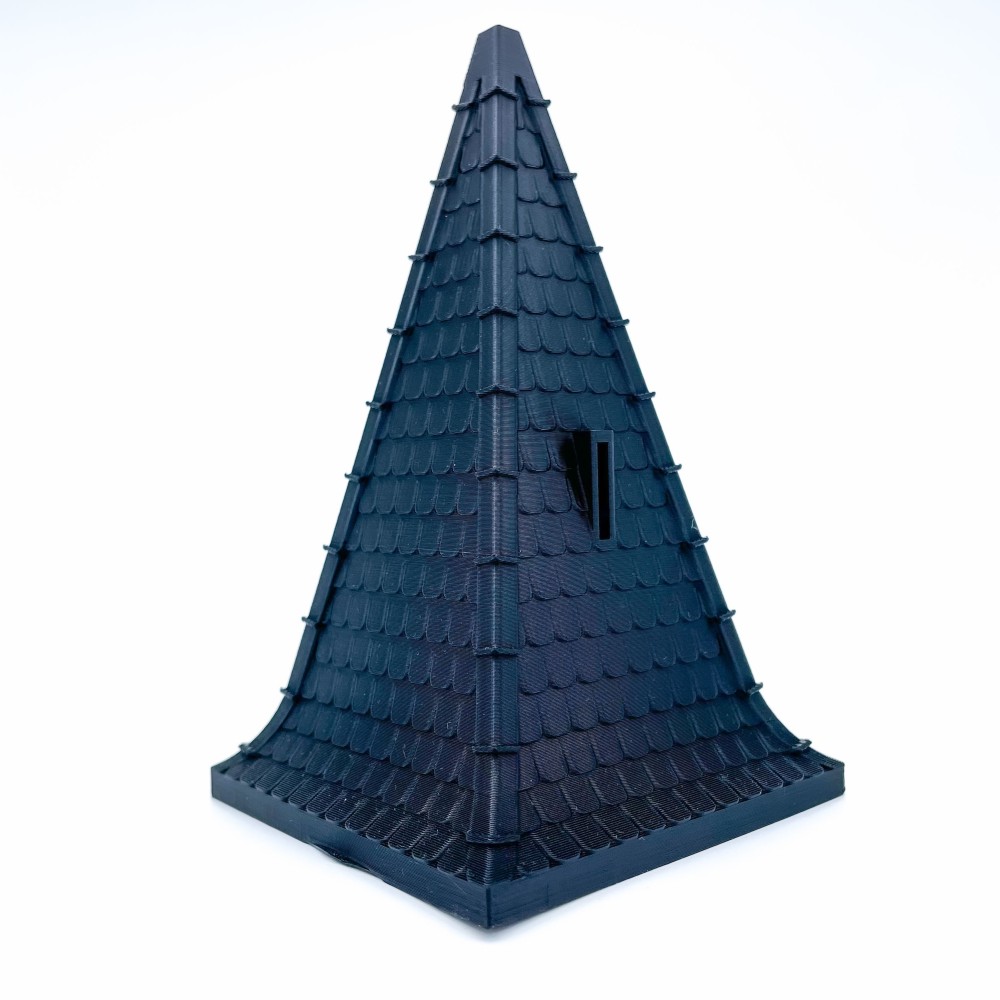 Toit pyramidal avec fenêtre | Concevoir et construire des bâtiments illimités