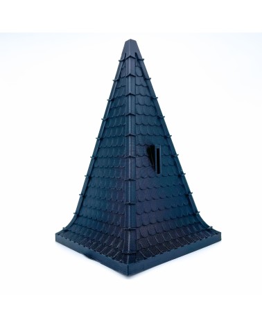 Toit pyramidal avec fenêtre | Concevoir et construire des bâtiments illimités