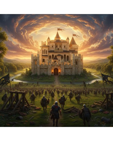 El Gran Alcázar | Set de Construcción NG Castillos | Castillos de Juguete para Construir