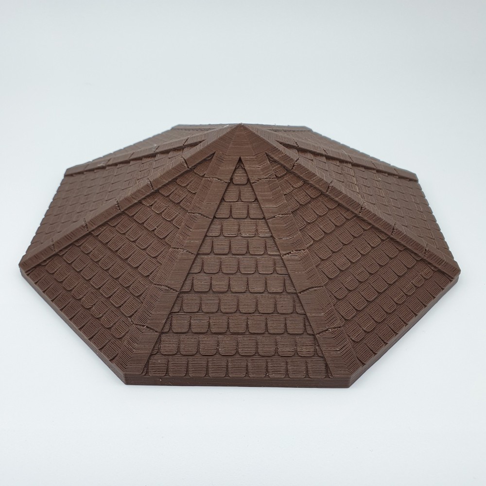 Large octagonal roof