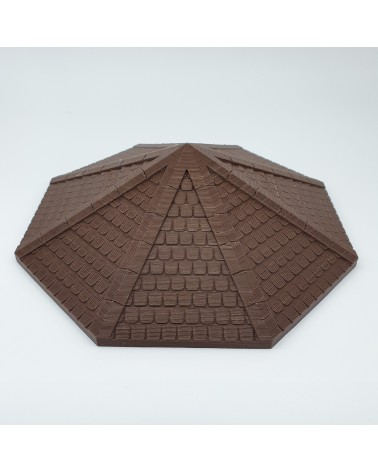 Large octagonal roof