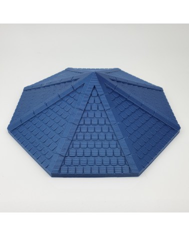 Large octagonal roof