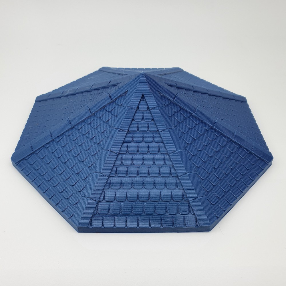 Tejado octagonal grande
