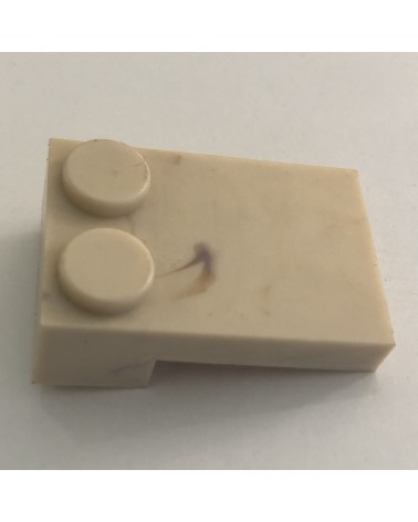 2x1 Ziegelsteine mit 2x2 PDJ-Flachplatte