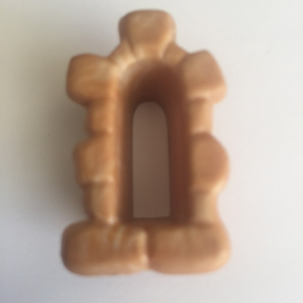 Light brown straight 1x3 window exin