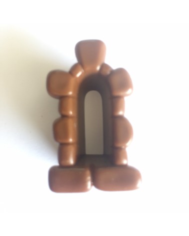 Brown straight PDJ window