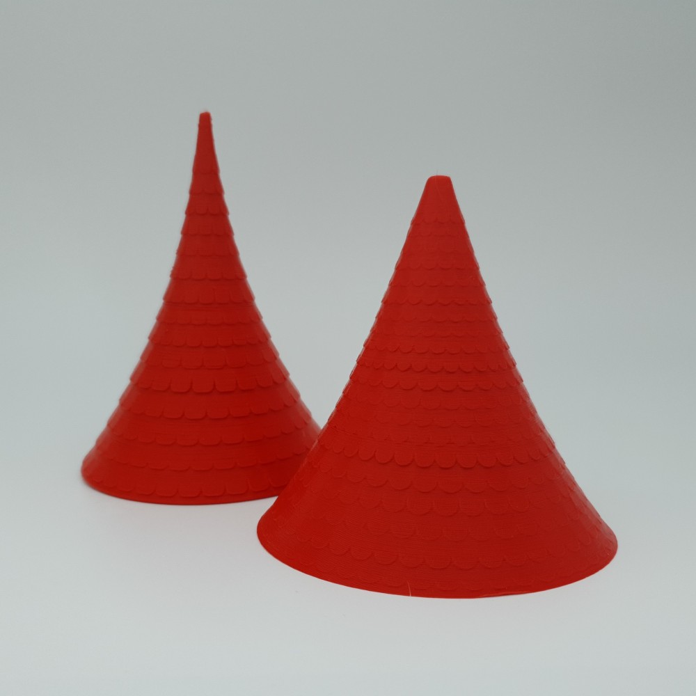 Conical roof big hive