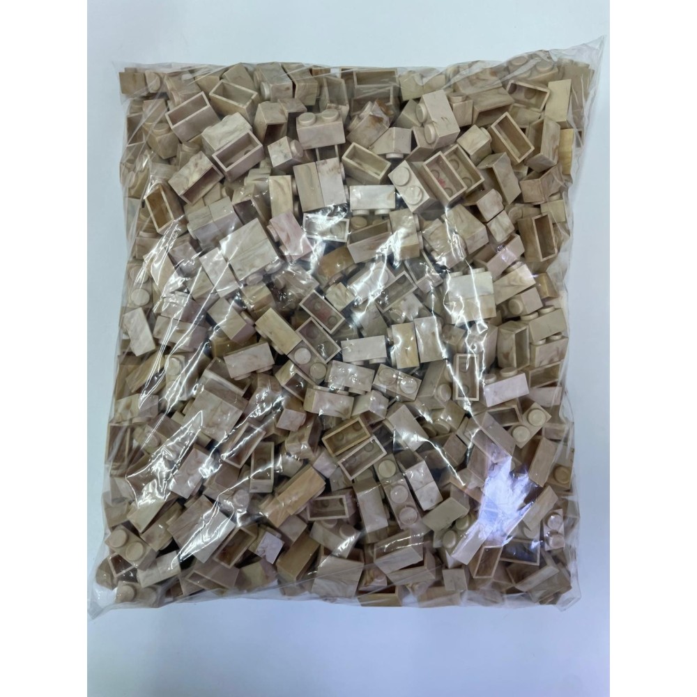 1000 Ziegelsteine 2x1 Linien und PDJ