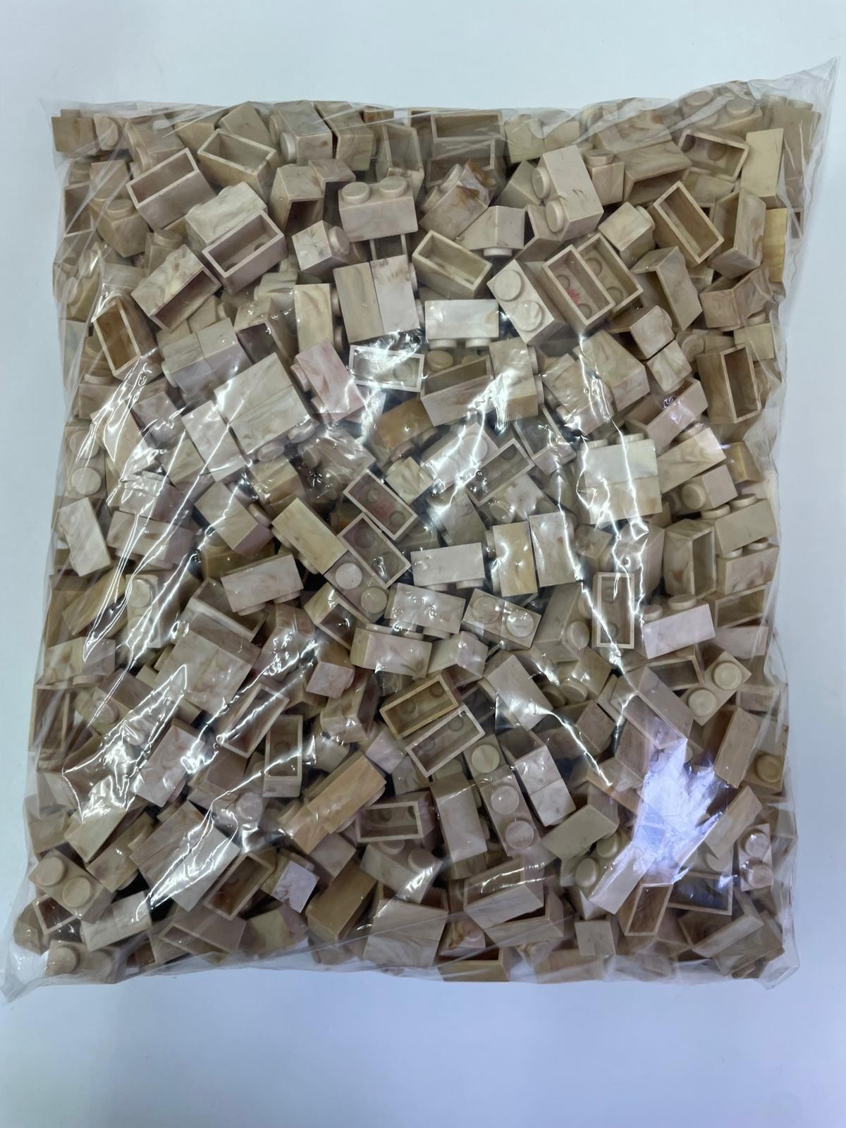 1000 Ziegelsteine 2x1 Linien und PDJ