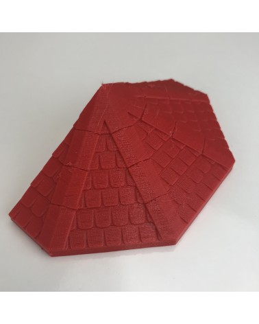 Tejado octagonal mediano