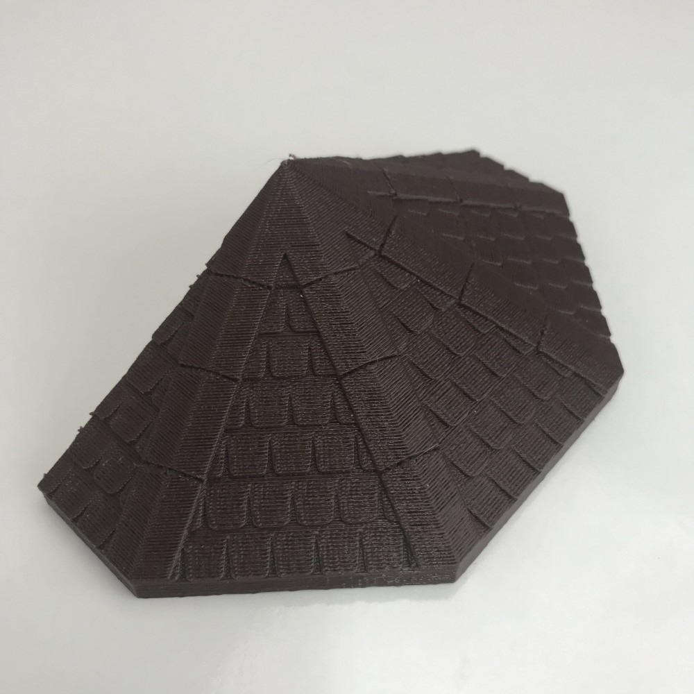 Tejado octagonal mediano