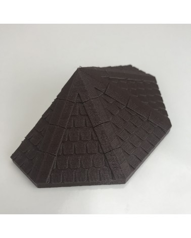 Tejado octagonal mediano
