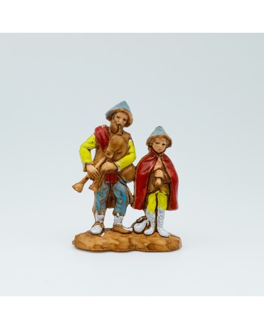 Figur Mann und Junge Musiker Miniatur für Diorama