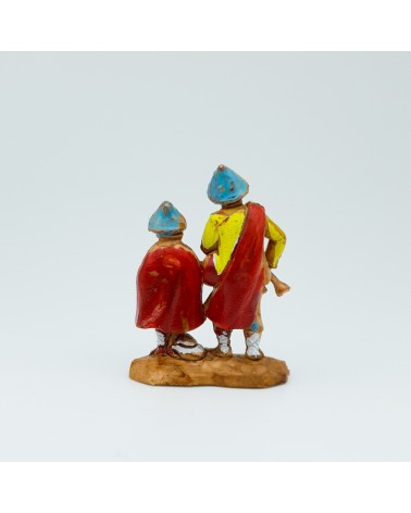 Figure Male and child musicians Miniature for diorama