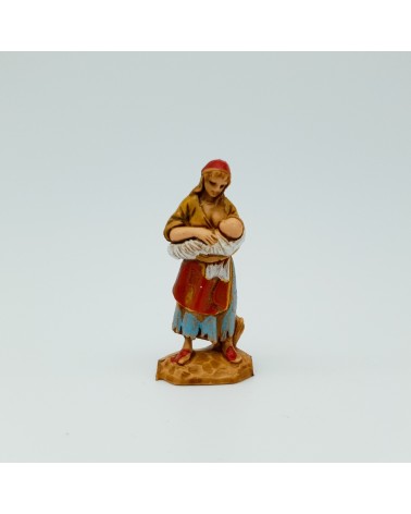 Figure Woman breastfeeding baby Miniature for diorama