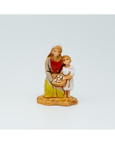 Figura Donna e ragazza nell'offerta Miniatura per diorama