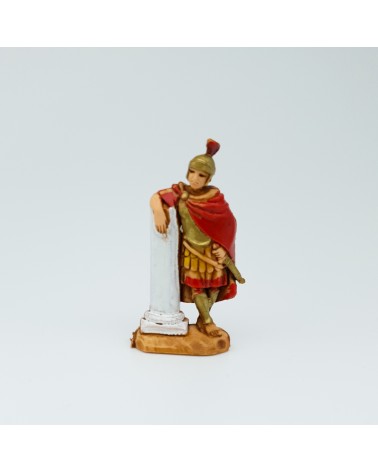 Soldat romain Figure supportée dans la colonne Miniature pour le diorama