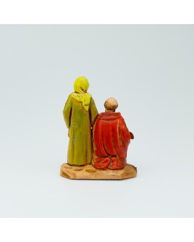 Figura Home i dona amb xai Miniatura per diorama