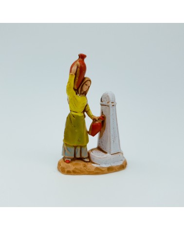 Figure Woman in the Miniature Fountain for diorama