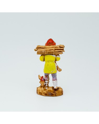 Figura in legno con faro Miniatura per diorama
