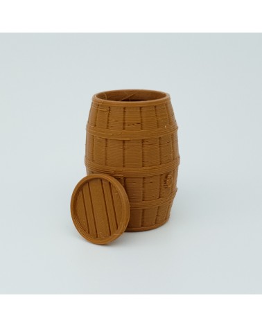 Barrels and shelves