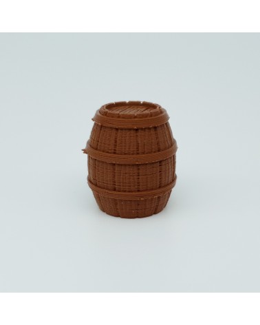 Barrels and shelves