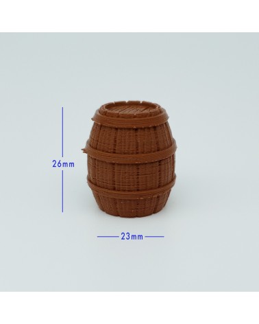Barrels and shelves