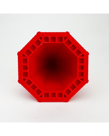 Teulada octagonal allargada