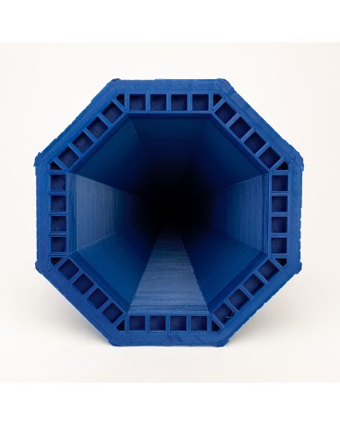 Tejado octagonal alargado