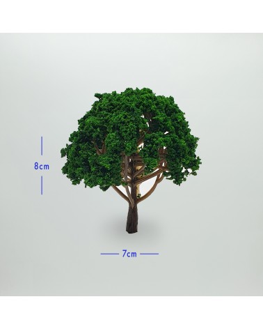 Alberi di fiore verde scuro