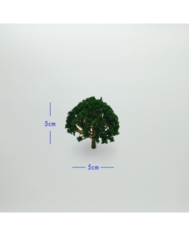Alberi di fiore verde scuro