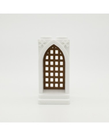 Porta gòtica amb Reja Δ Model NG CASTILLOS Δ JUGATE blocs de plàstic