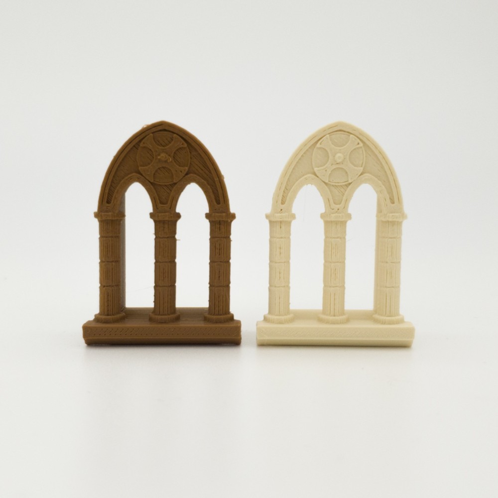 Ventana Gótica 3 Columnas | Maqueta NG CASTILLOS | JUGUETE bloques plástico