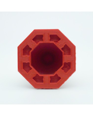 Teulada octagonal alta per trapezi